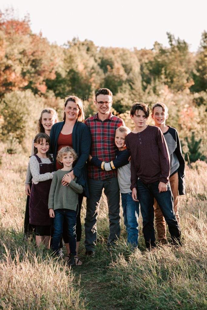 Family session in Collingwood, Ontario.